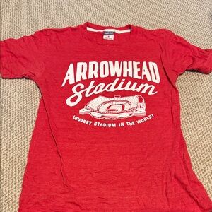 Red Arrowhead Stadium Men's T-Shirt